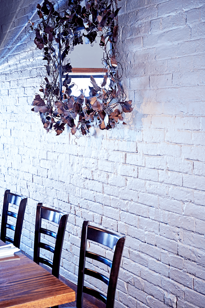 The Woodhouse Dining Mirror Detail